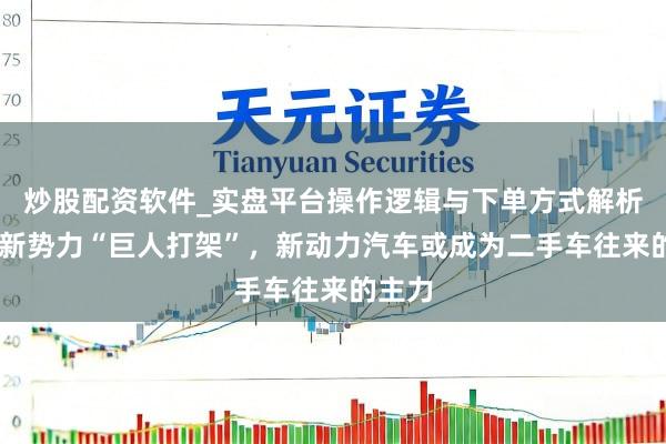 炒股配资软件_实盘平台操作逻辑与下单方式解析 造车新势力“巨人打架”，新动力汽车或成为二手车往来的主力