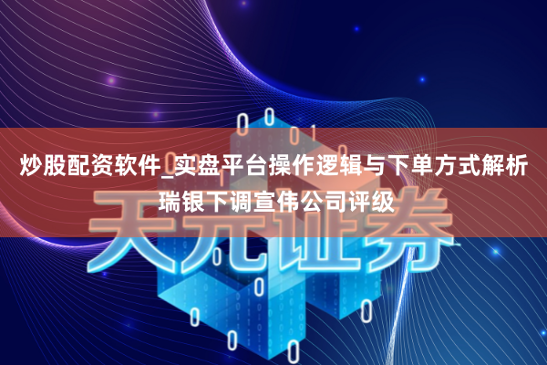 炒股配资软件_实盘平台操作逻辑与下单方式解析 瑞银下调宣伟公司评级